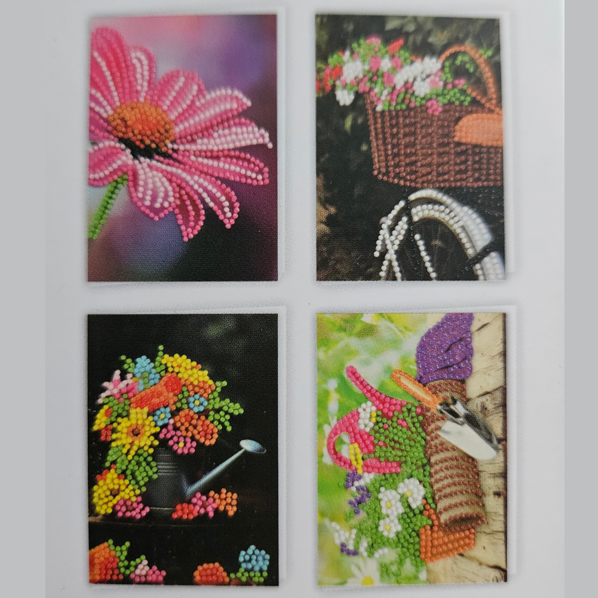 Diamond painting kaarten - Bloemen