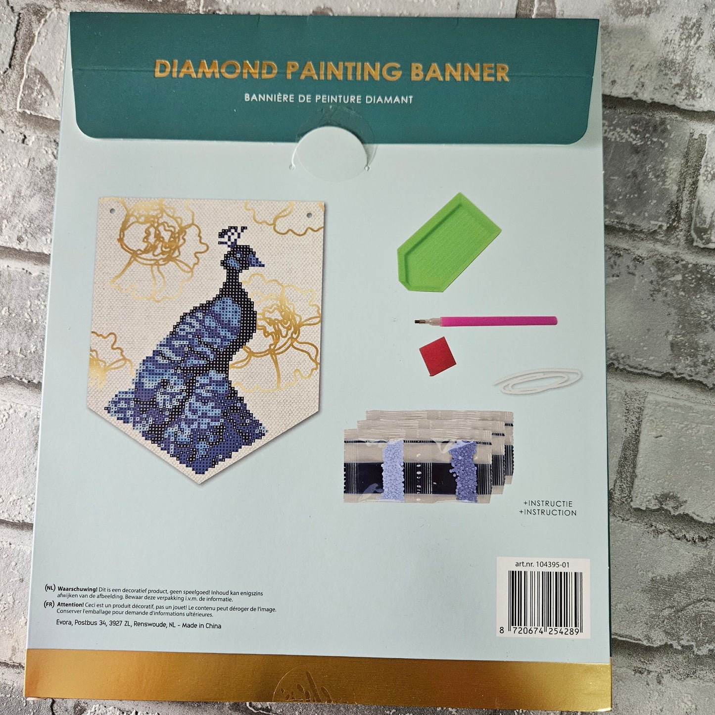 Diamond painting Banner - Pauw