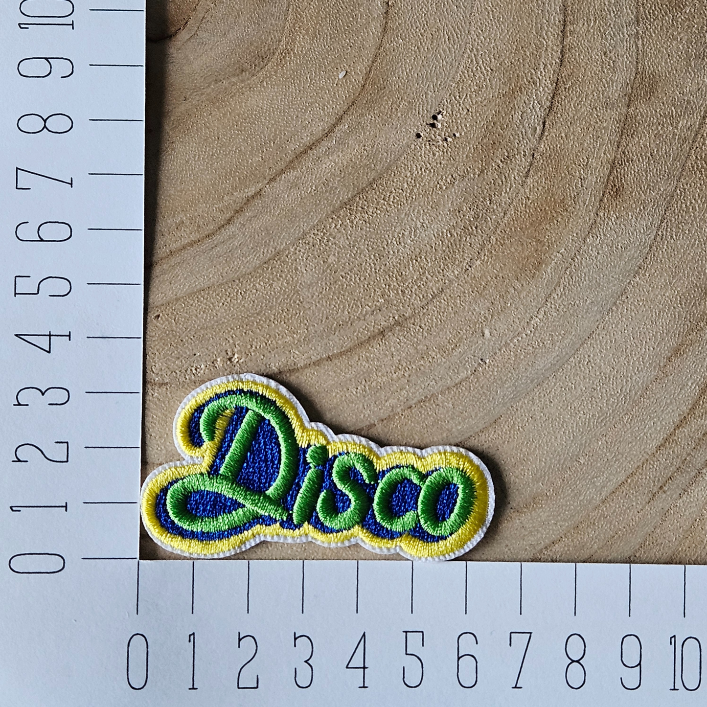 Strijk embleem - Iron on Patch - Disco