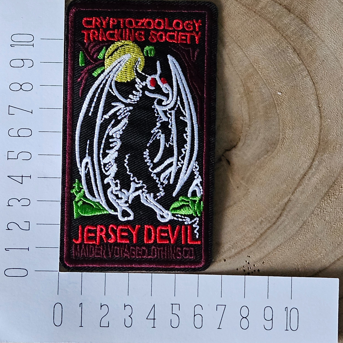 Strijk embleem - Iron on Patch - Jersey devil