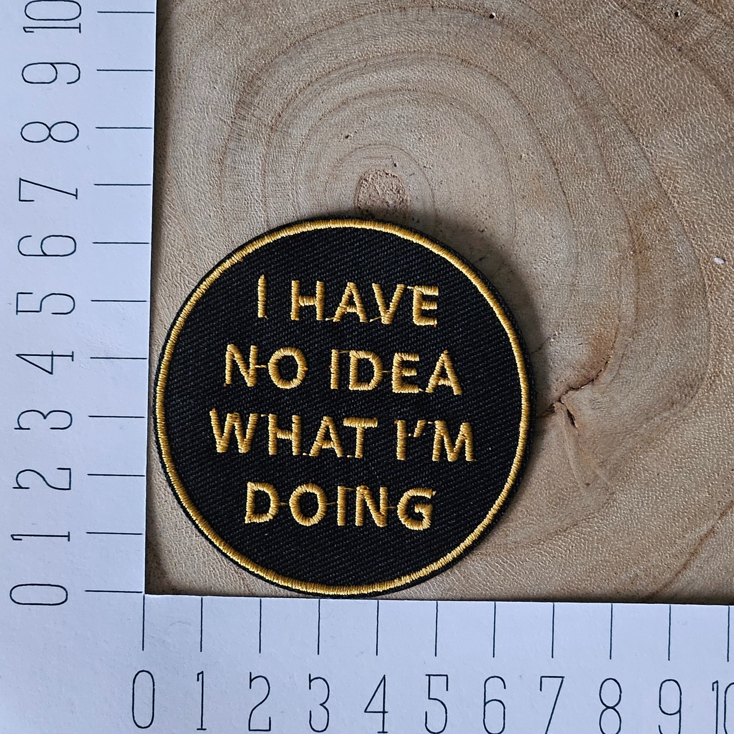 Strijk embleem - Iron on Patch - I have no idea what i'm doing
