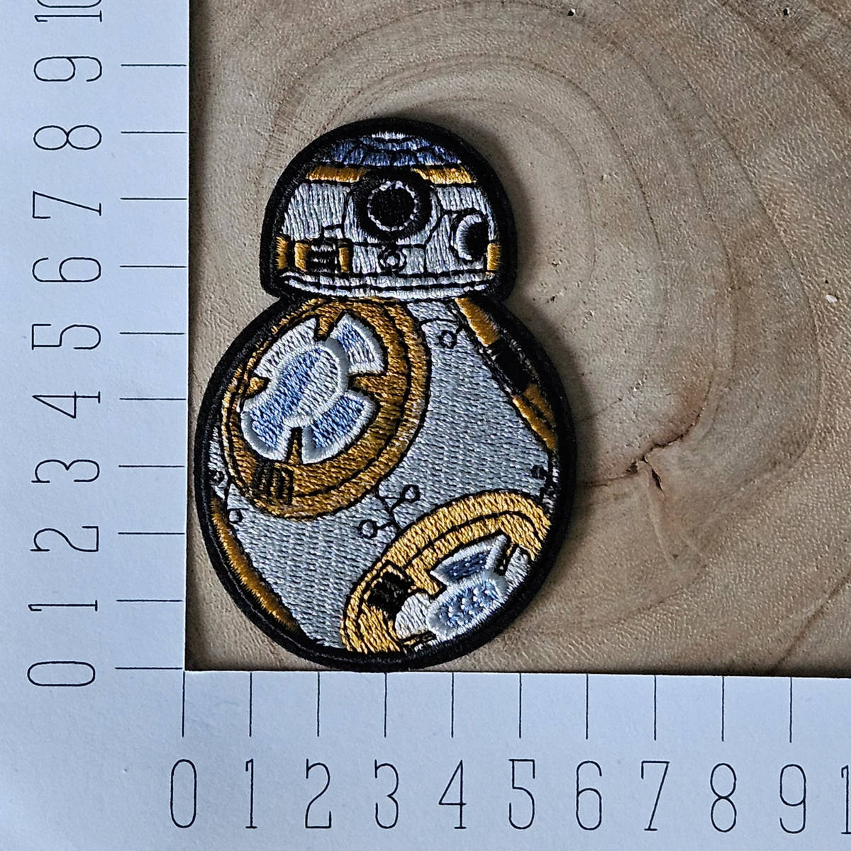 Strijk embleem - Iron on Patch - Robot