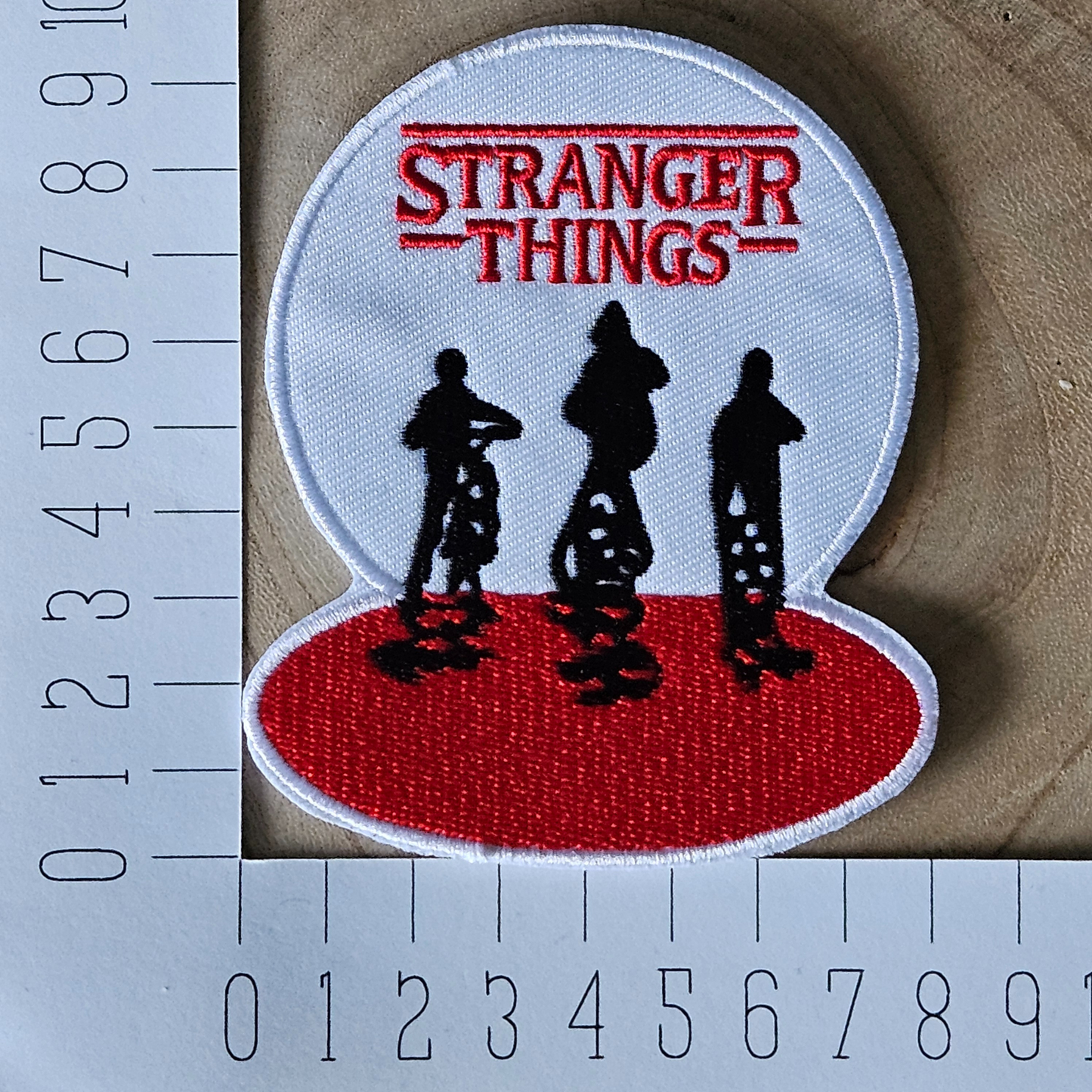 Strijk embleem - Iron on Patch - Fiets vrienden