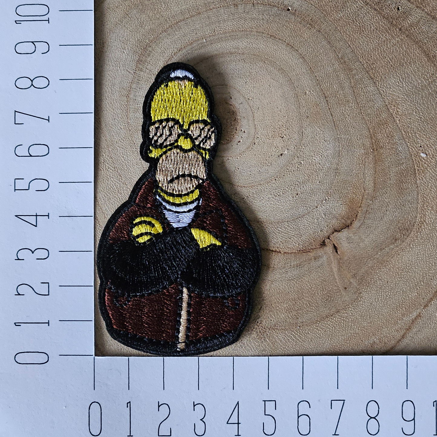 Strijk embleem - Iron on Patch - Mr Simp