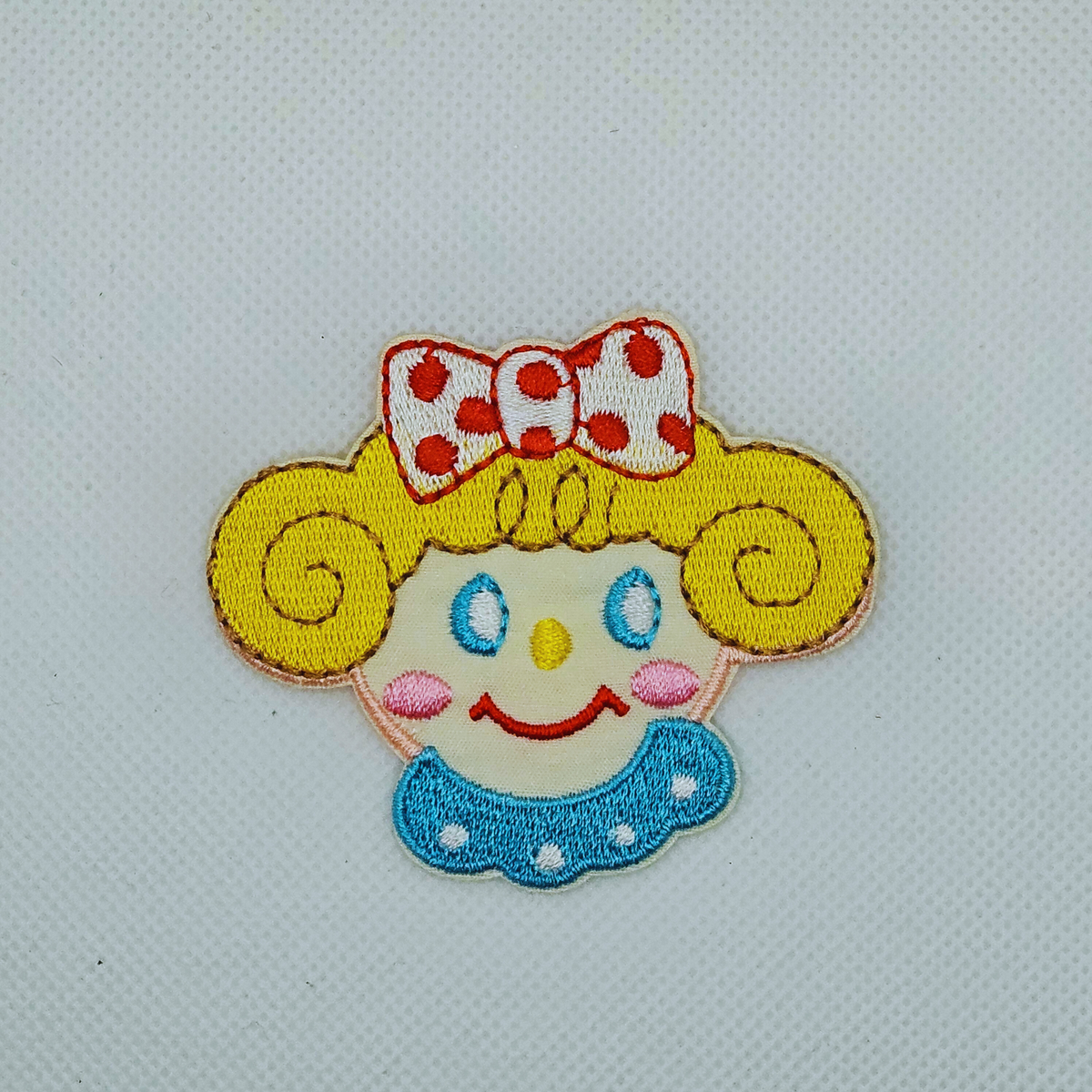 Strijk embleem - Iron on Patch - Clowntje