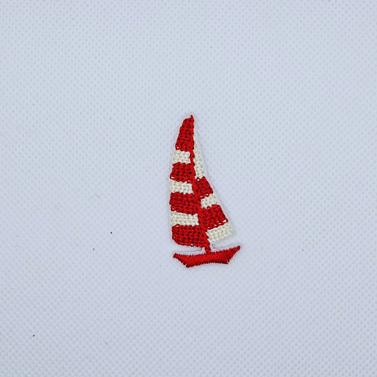 Strijk embleem - Iron on Patch - Bootje