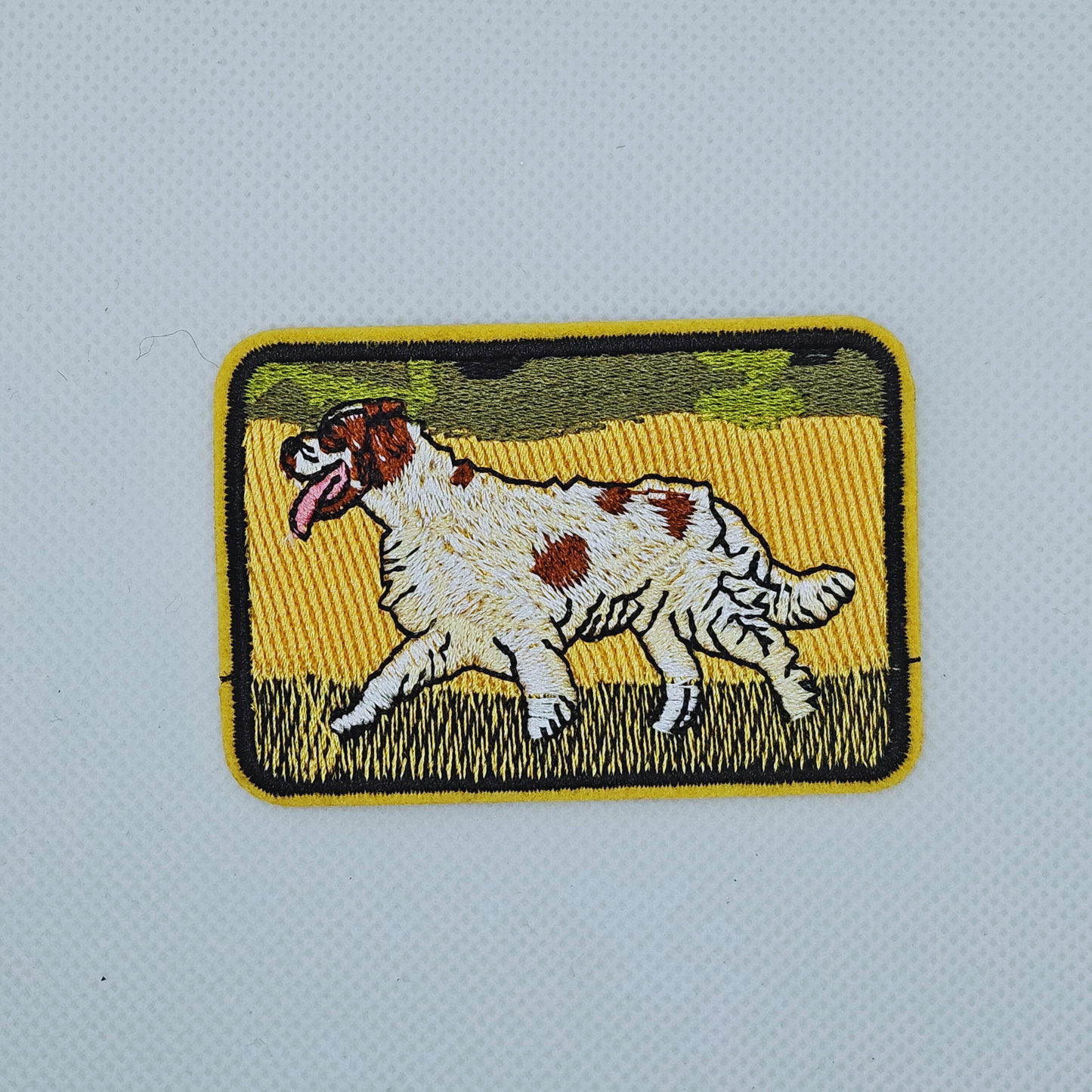 Strijk embleem - Iron on Patch - Jachthond