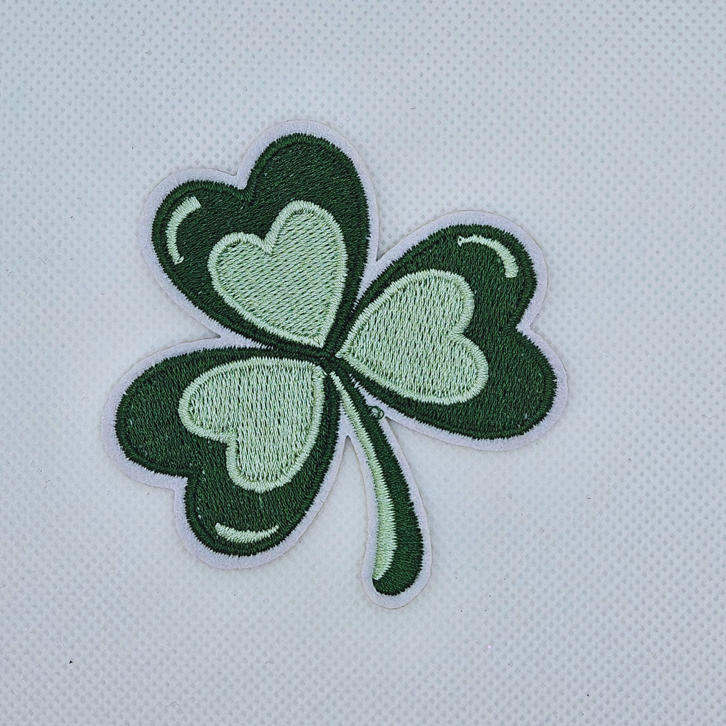 Strijk embleem - Iron on Patch - Klavertje 3