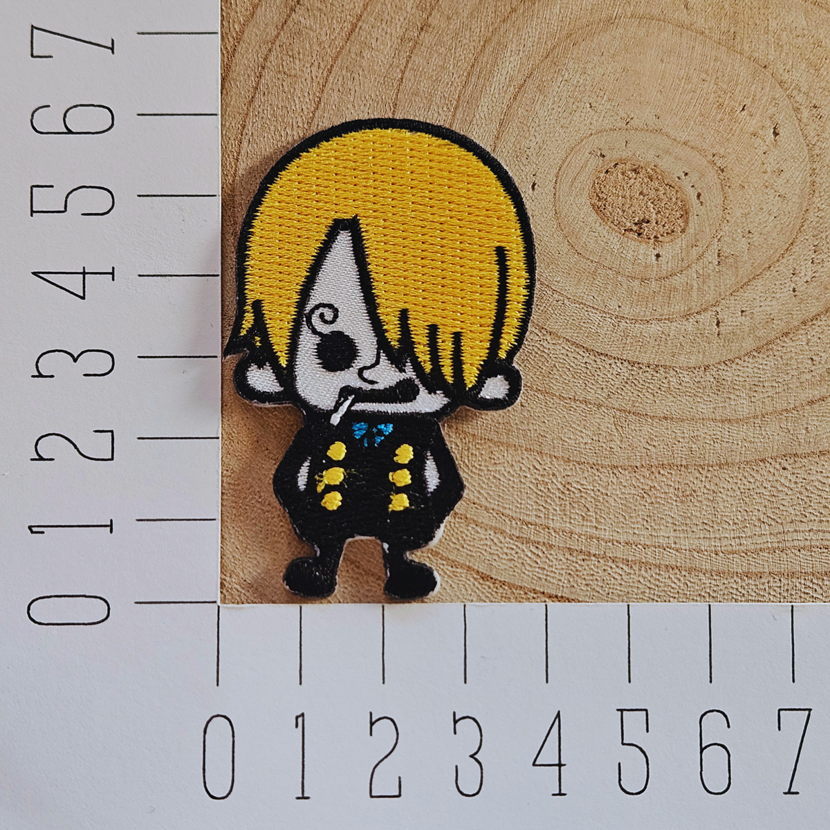 Strijk embleem - Iron on Patch - Blond jongetje