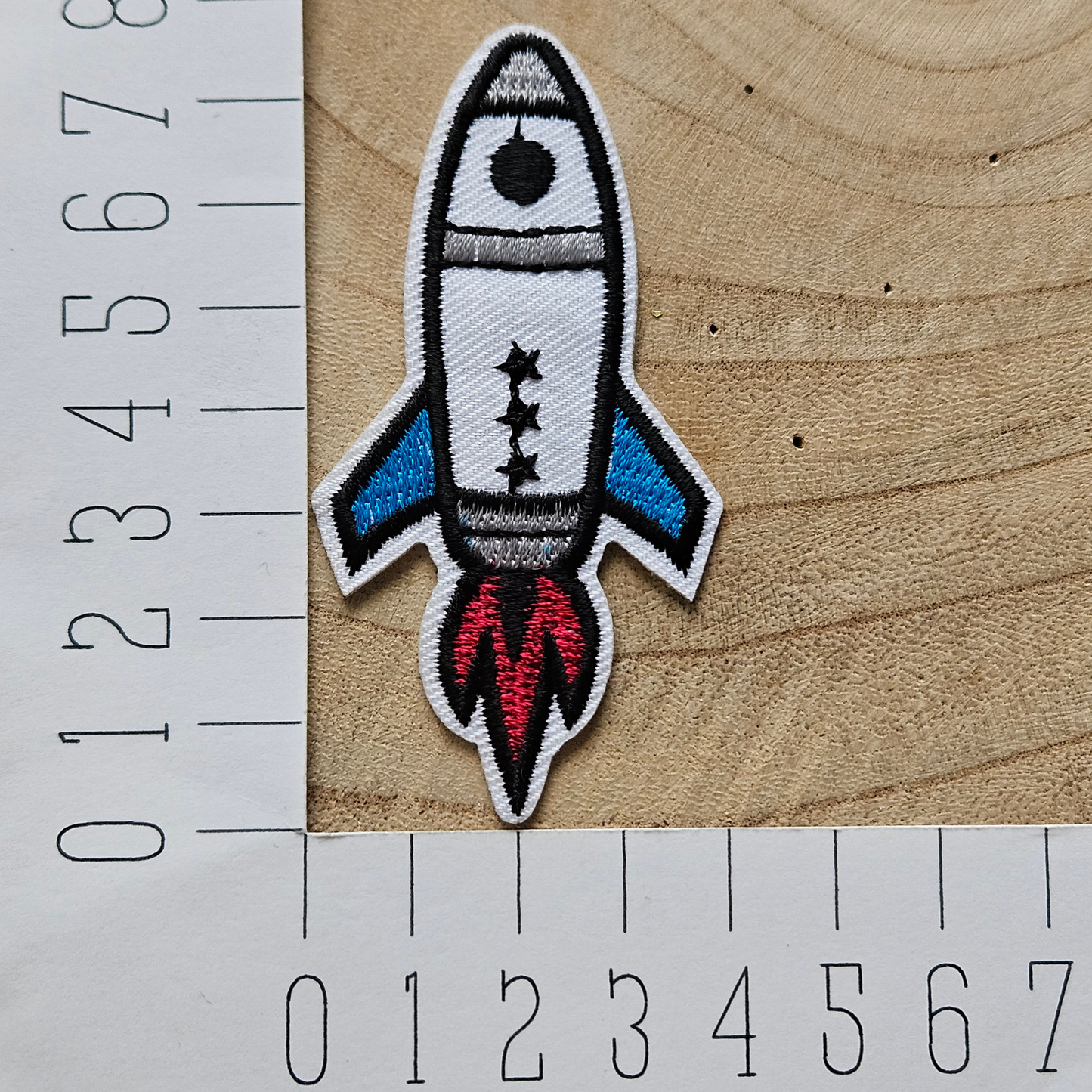 Strijk embleem - Iron on Patch - Racket