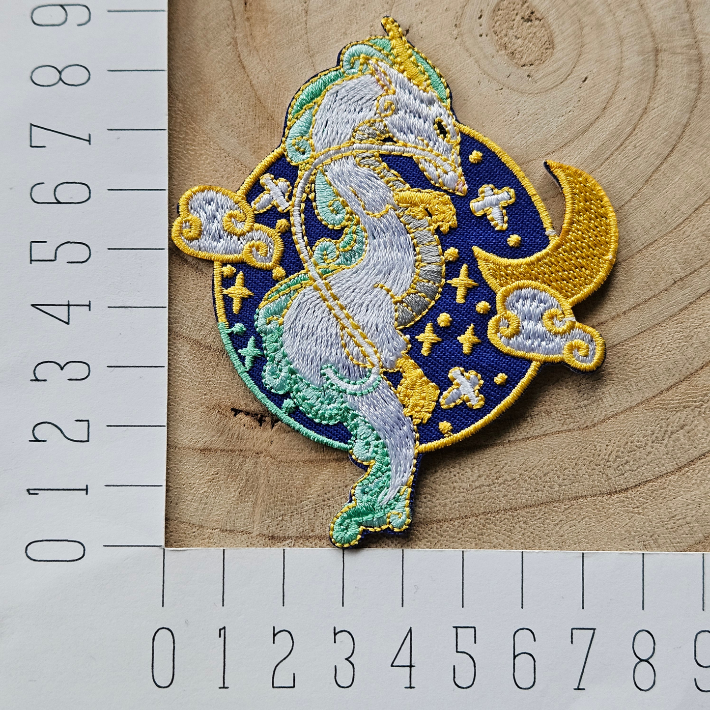 Strijk embleem - Iron on Patch - Draak