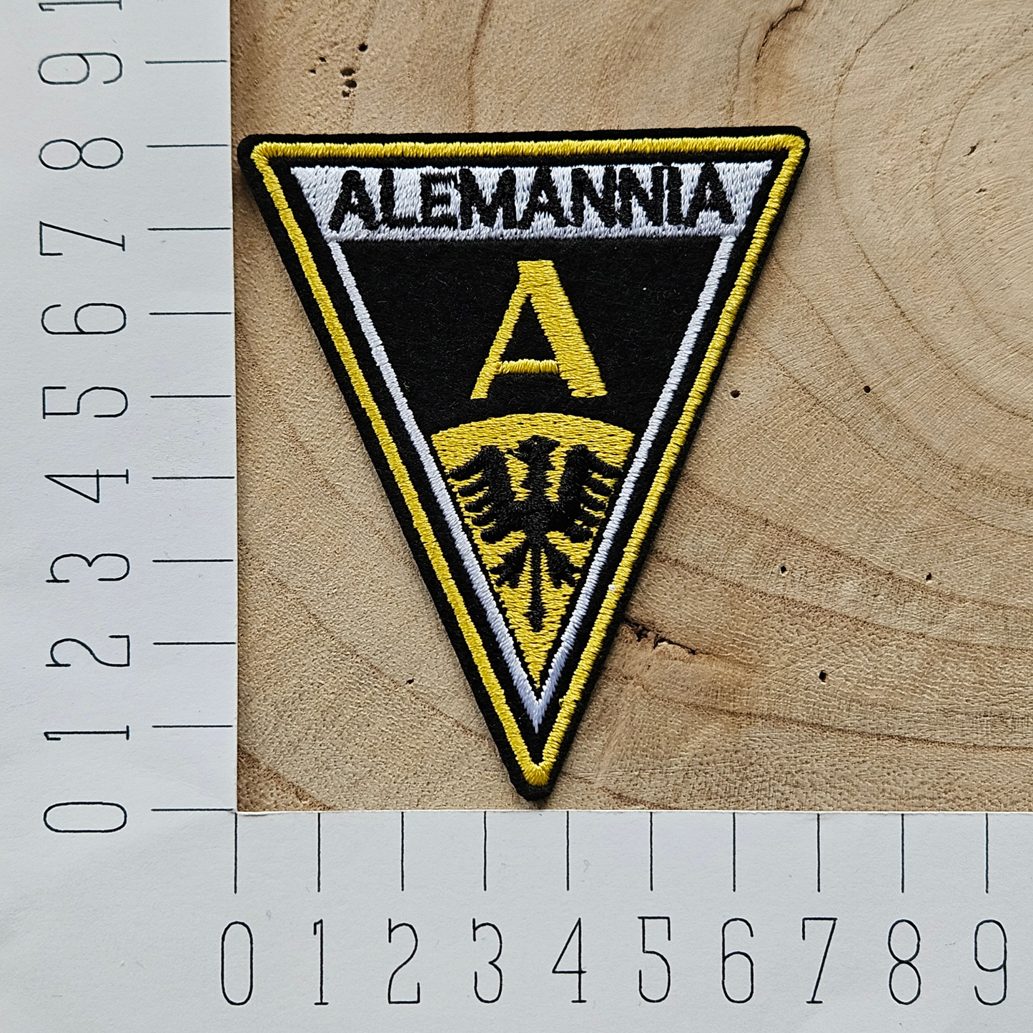 Strijk embleem - Iron on Patch - Alemannia