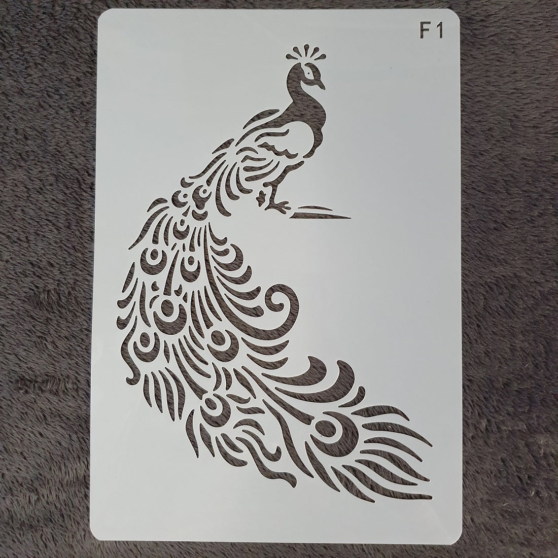 Hobby stencil - Pauw - A5+