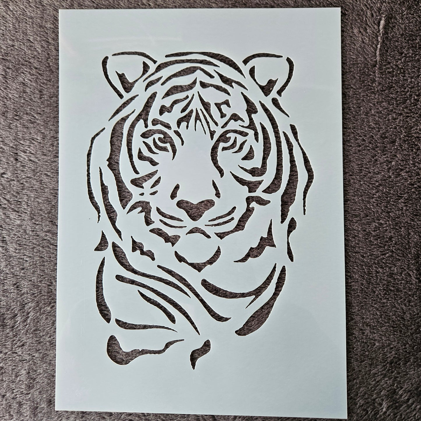 Hobby stencil - Tijger - A4