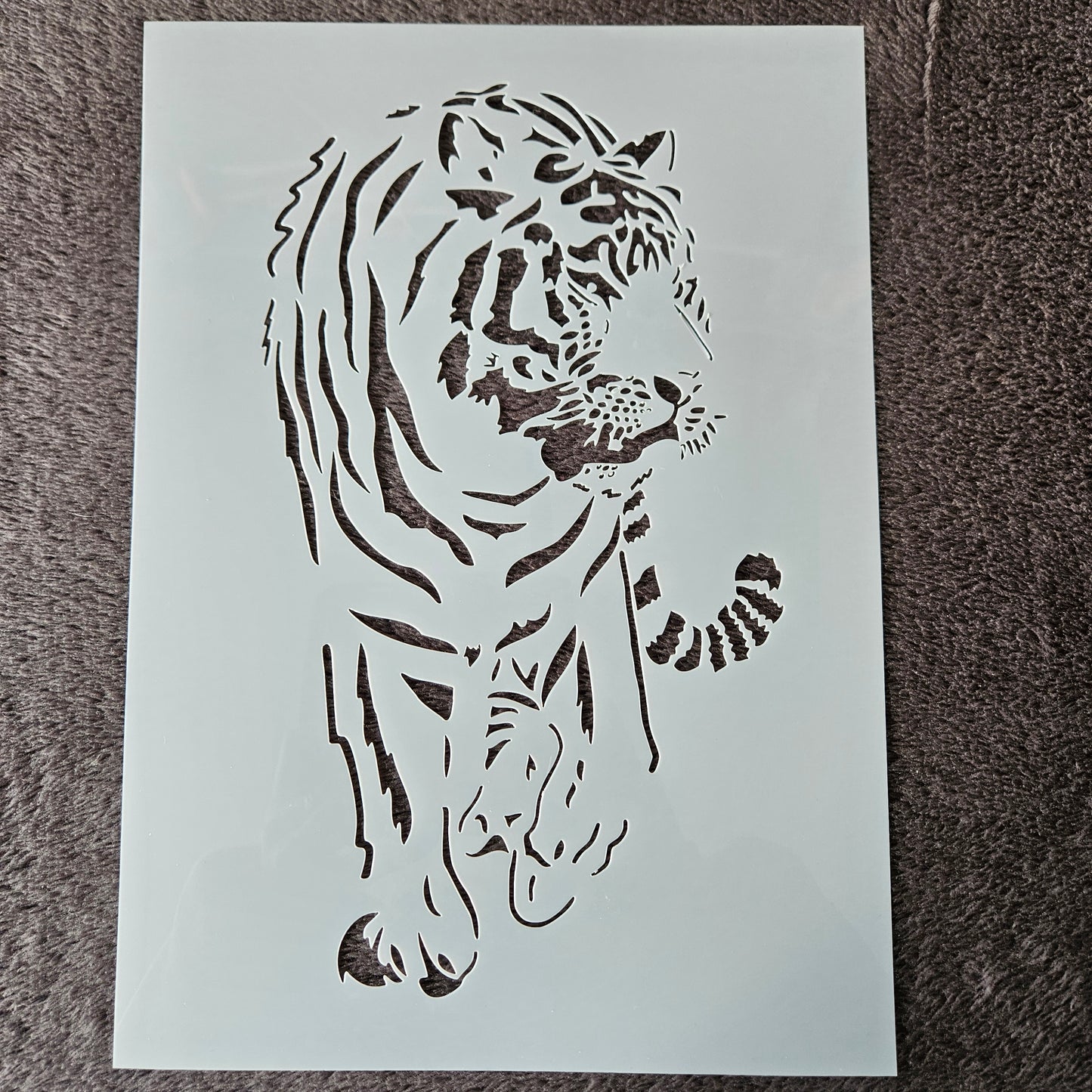 Hobby stencil - Tijger - A4