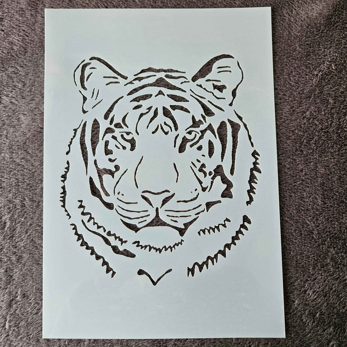 Hobby stencil - Tijger - A4