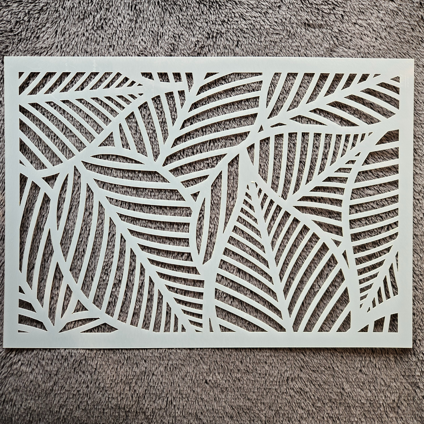 Hobby stencil - Tropische bladeren - A4