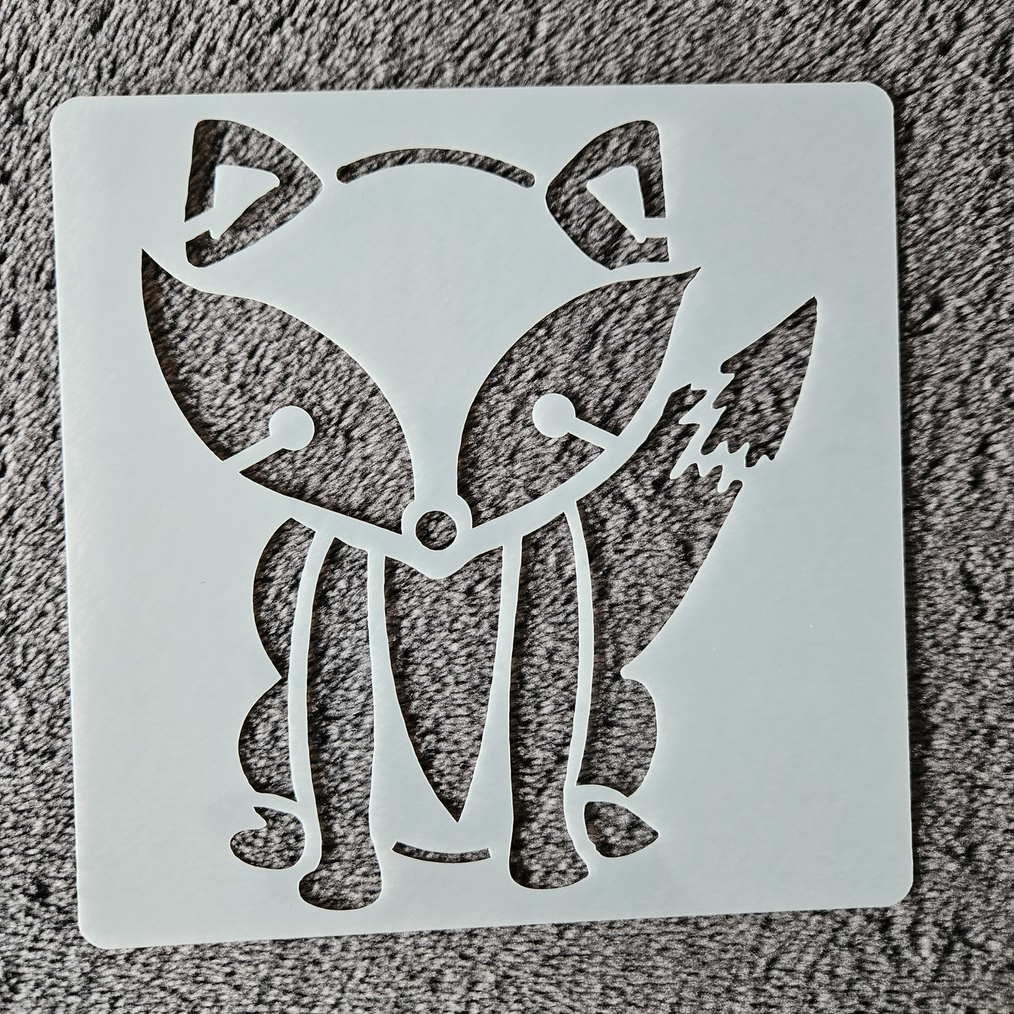 Hobby stencil - Vos - 13 x 13