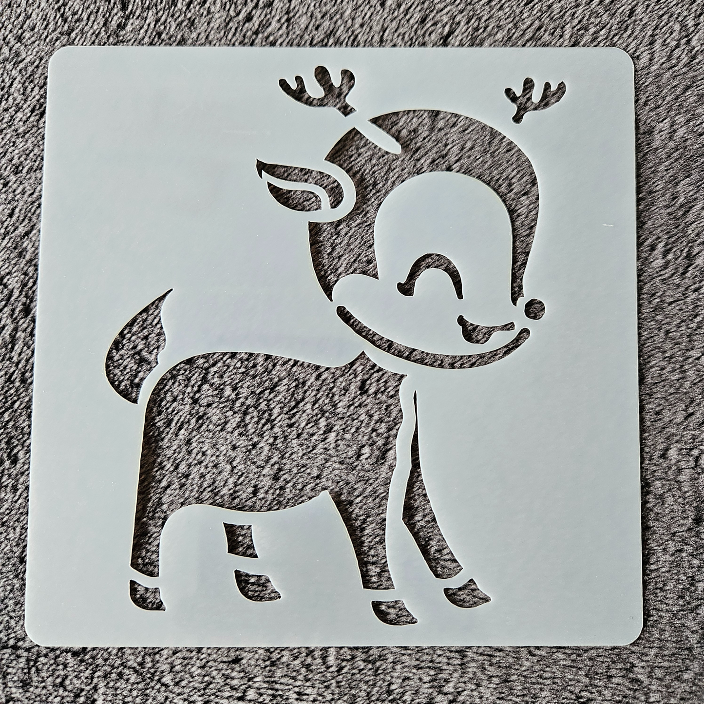 Hobby stencil - Hert - 13 x 13