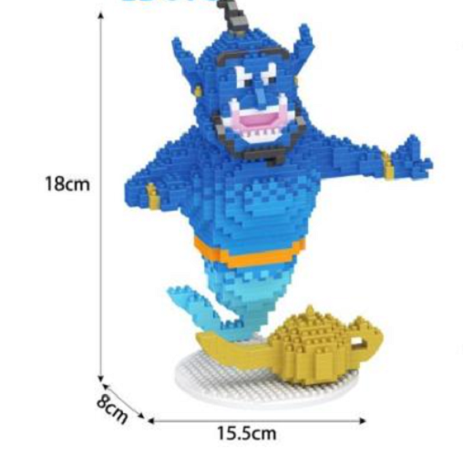 Nano blocks - Geest - 840 bouwblokjes