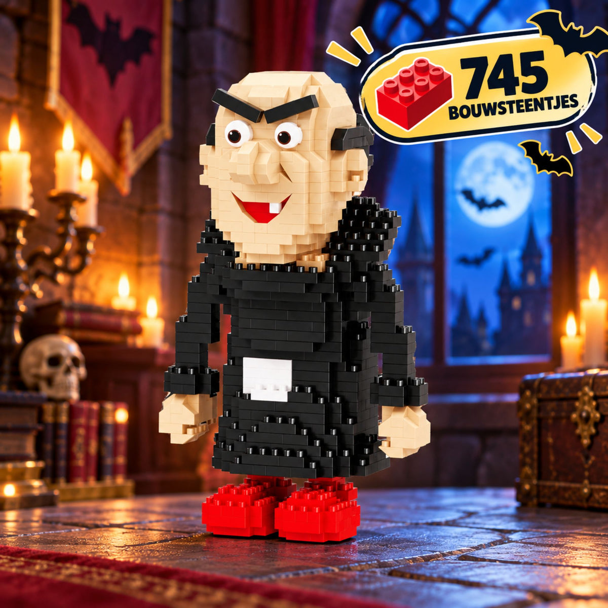 Nano blocks - Schurk - 745 bouwblokjes