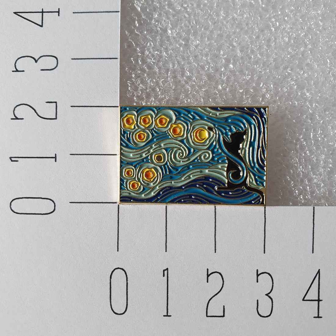 Enamel pin - Schilderij - Sterrennacht