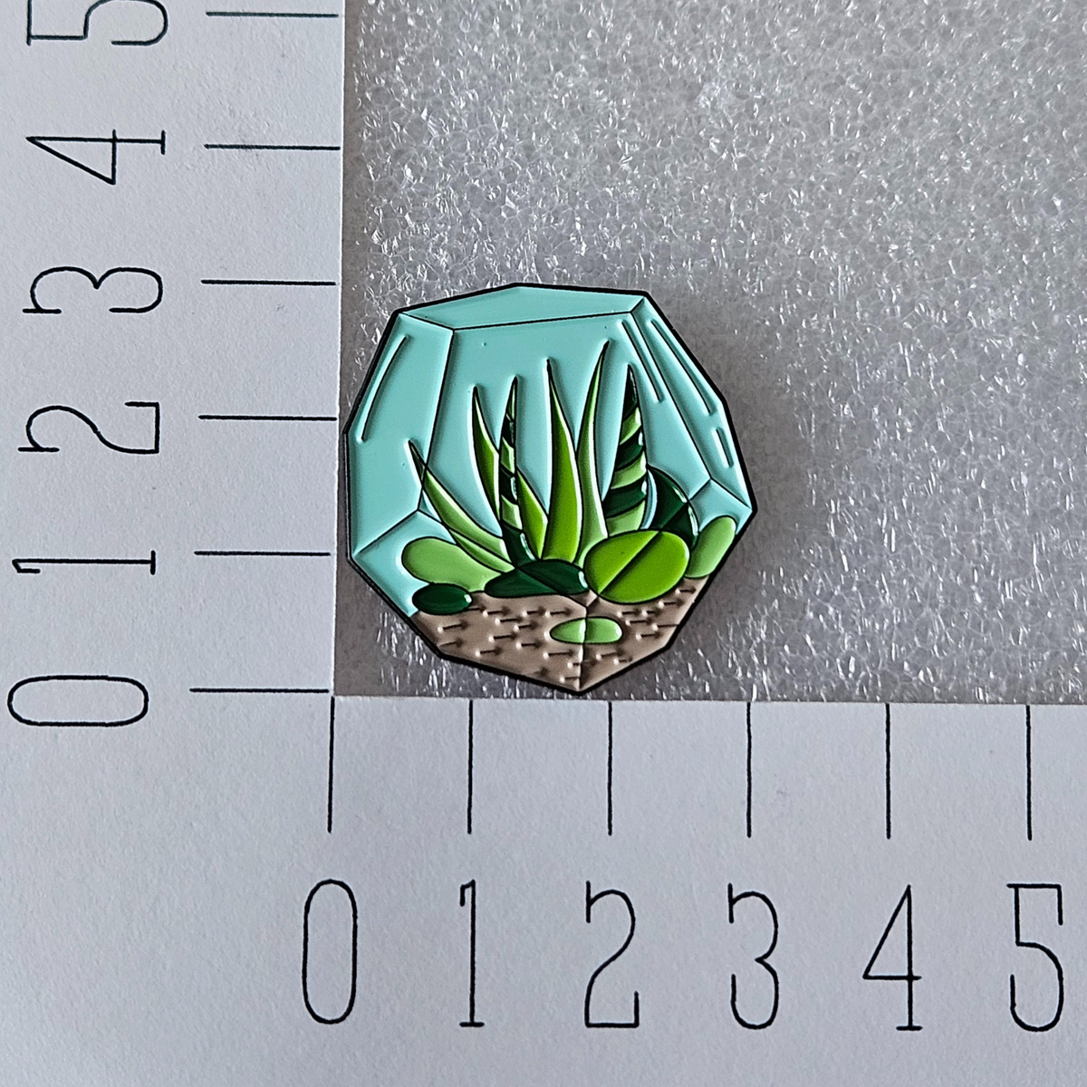 Enamel pin - Planten in glazen pot