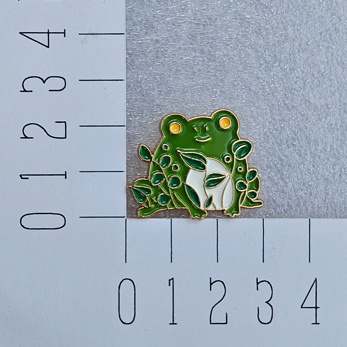 Enamel pin - Kikker met planten
