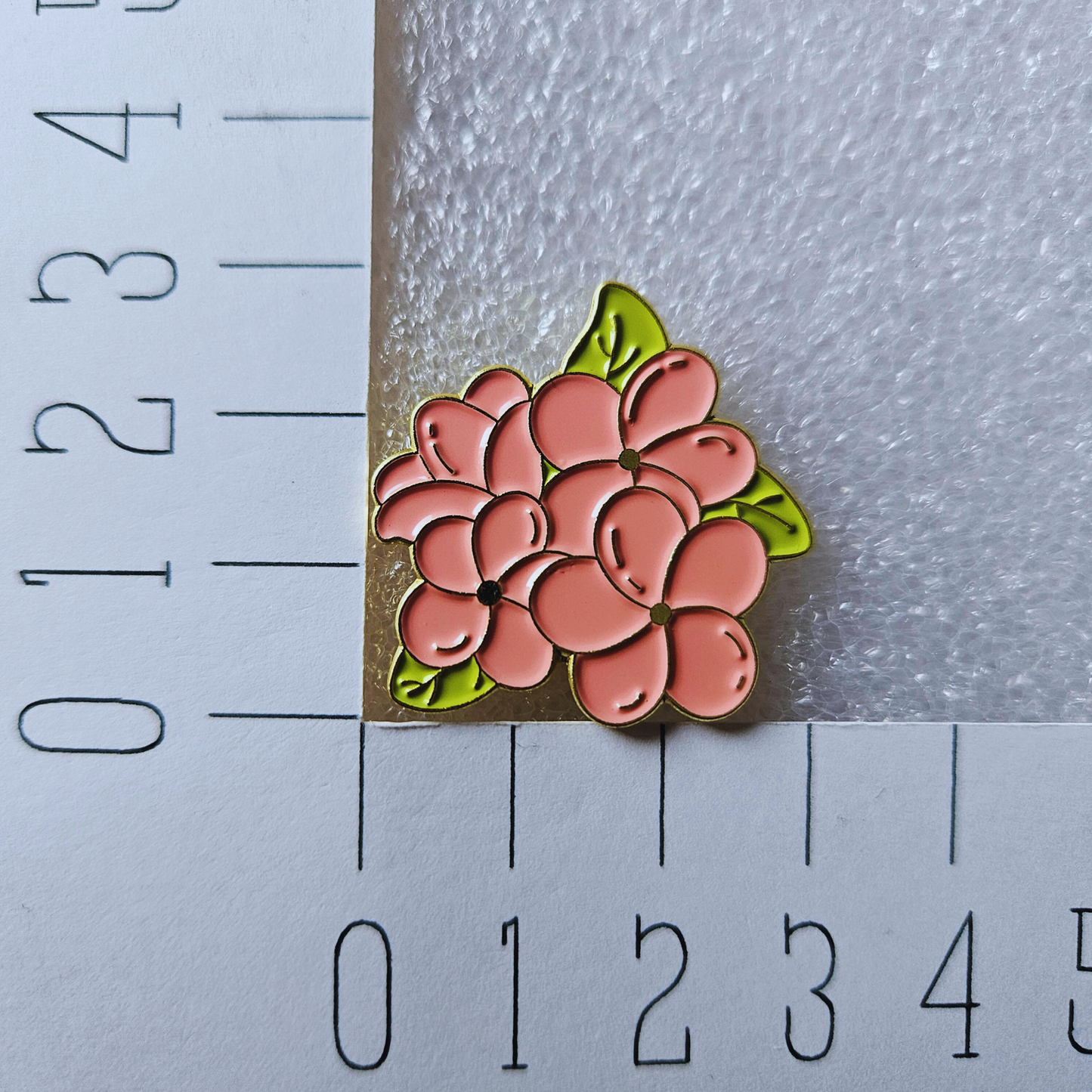 Enamel pin - Roze bloemen