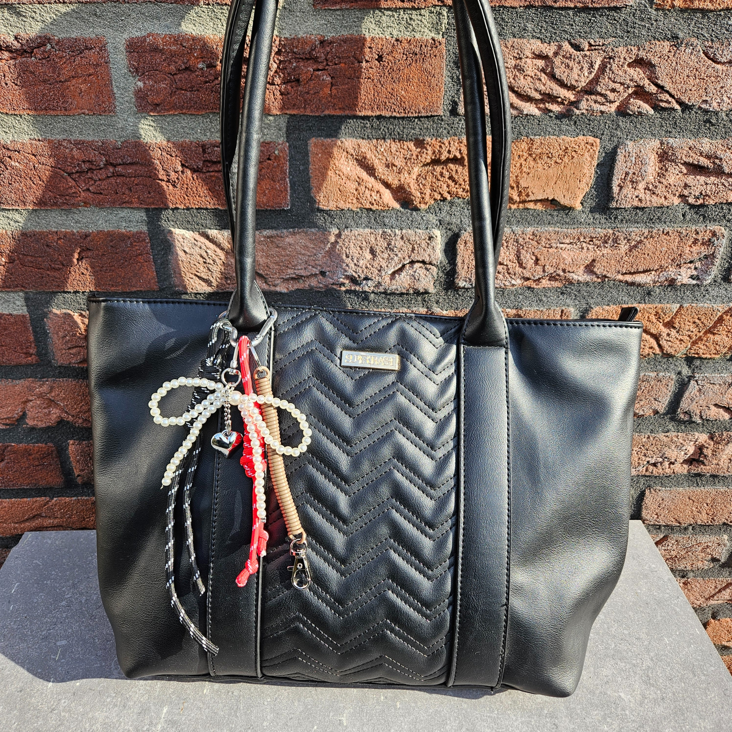 Tassen hanger - Kralen strik