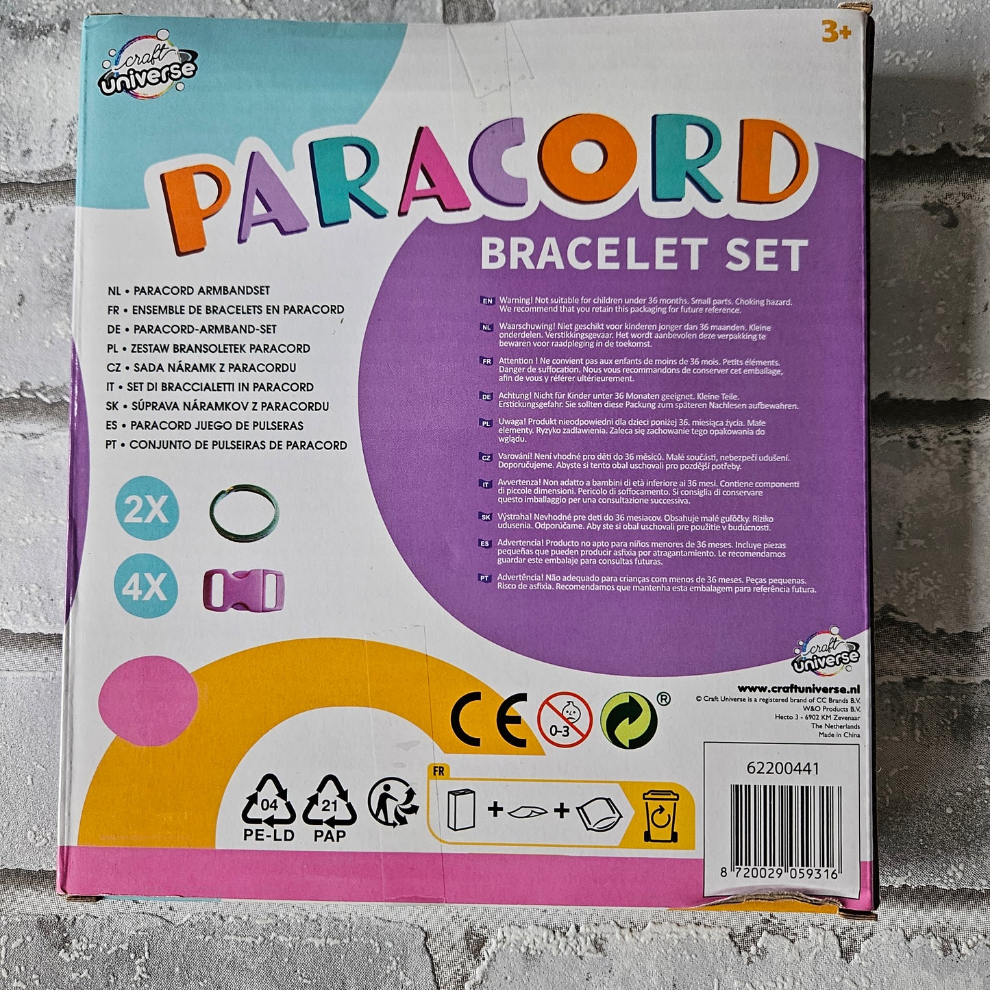 Paracord armband setje