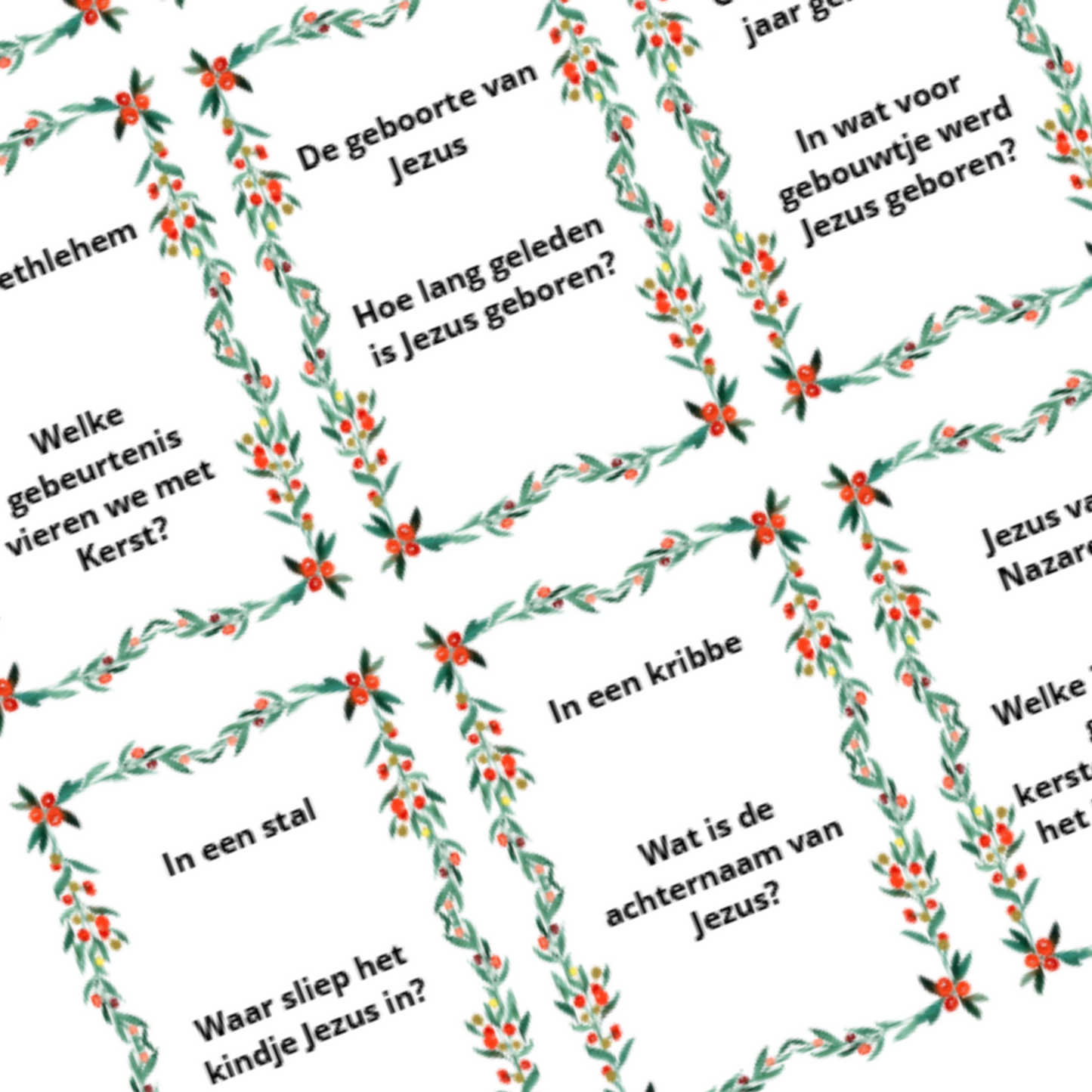 Actie reactie spel - Kerst - Hobby en meer