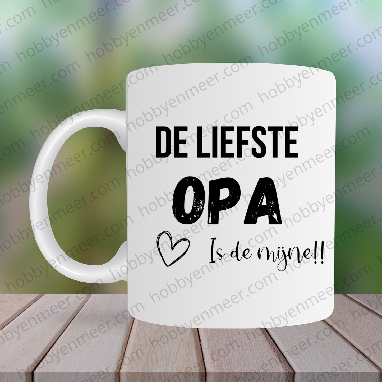 Clipart beste opa - Opa op motor - Mok wrap - Sublimatie - Hobby en meer
