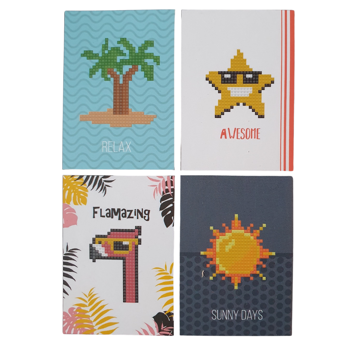 Diamond painting kaarten - Zonnige dagen - Hobby en meer