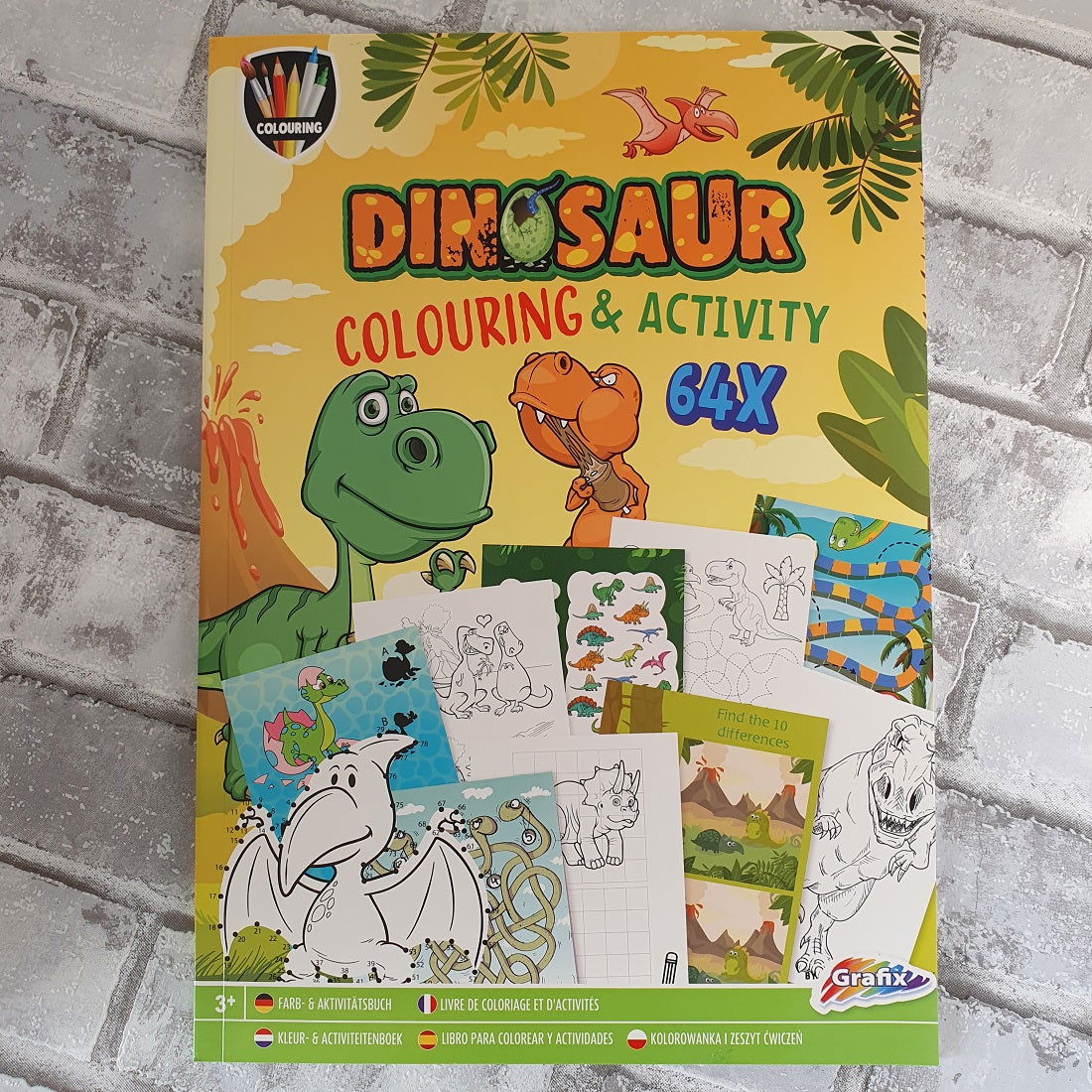 Doeboek Dino - Vakantie boek - Hobby en meer