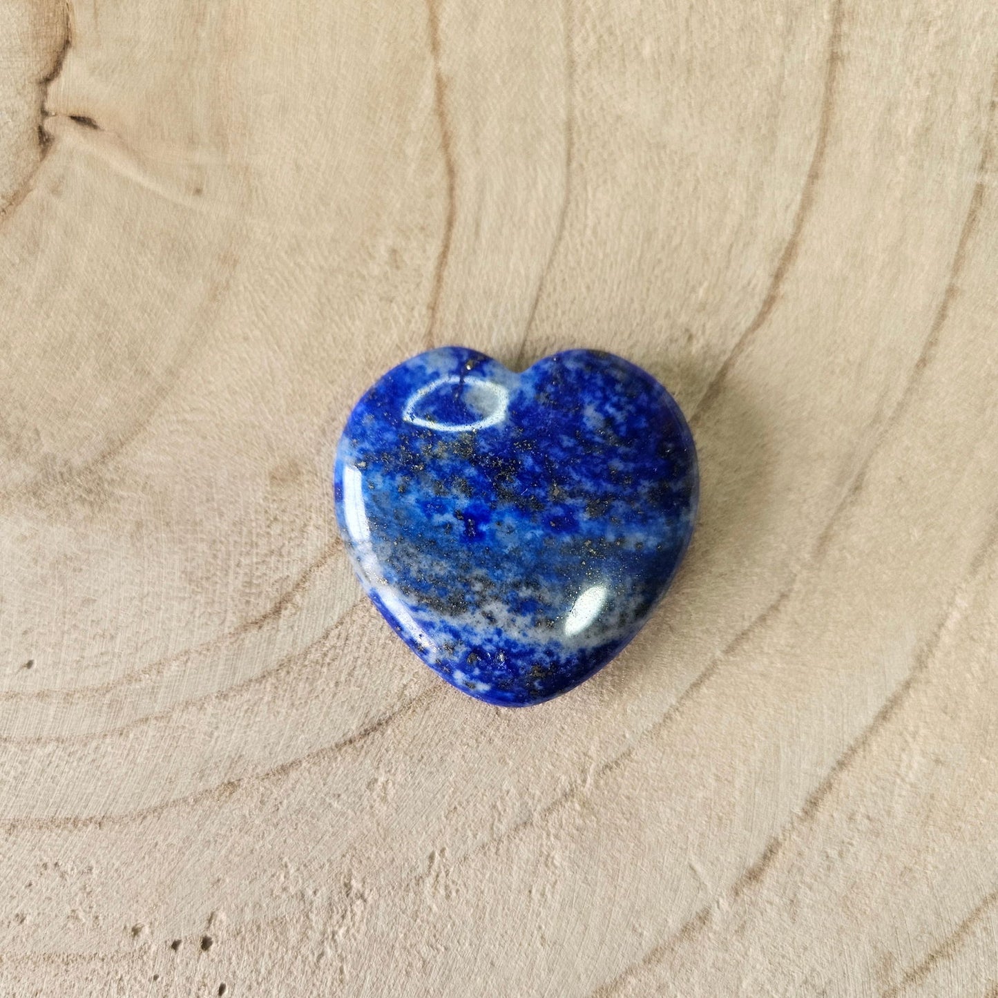 Edelsteen - Lapiz Lazuli hartje hartje - 3cm - Hobby en meer