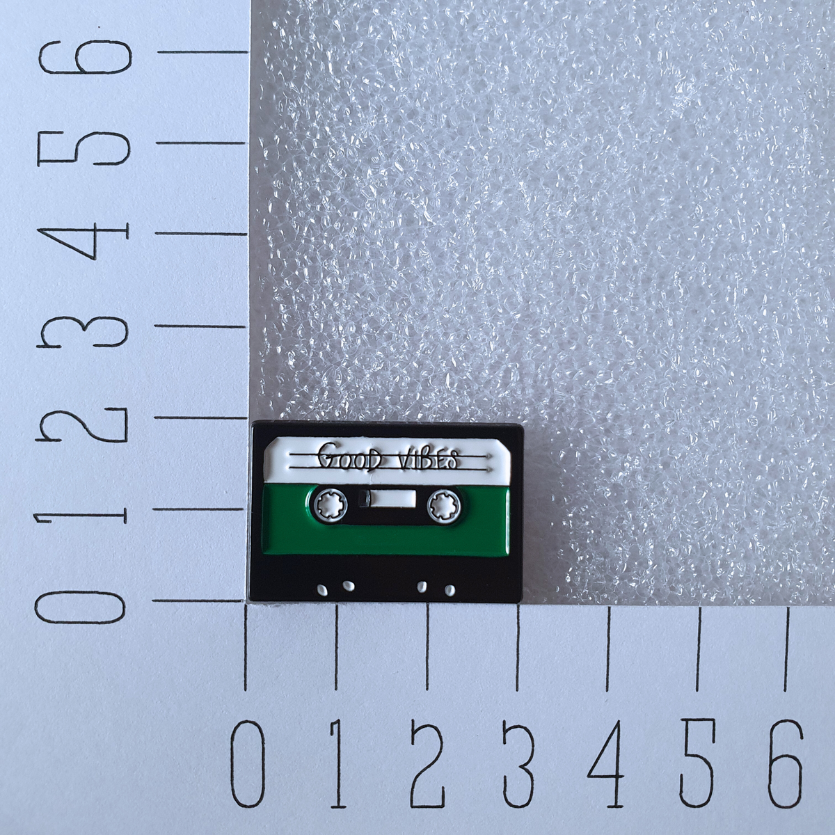 Enamel pin - Cassette bandje - Good vibes