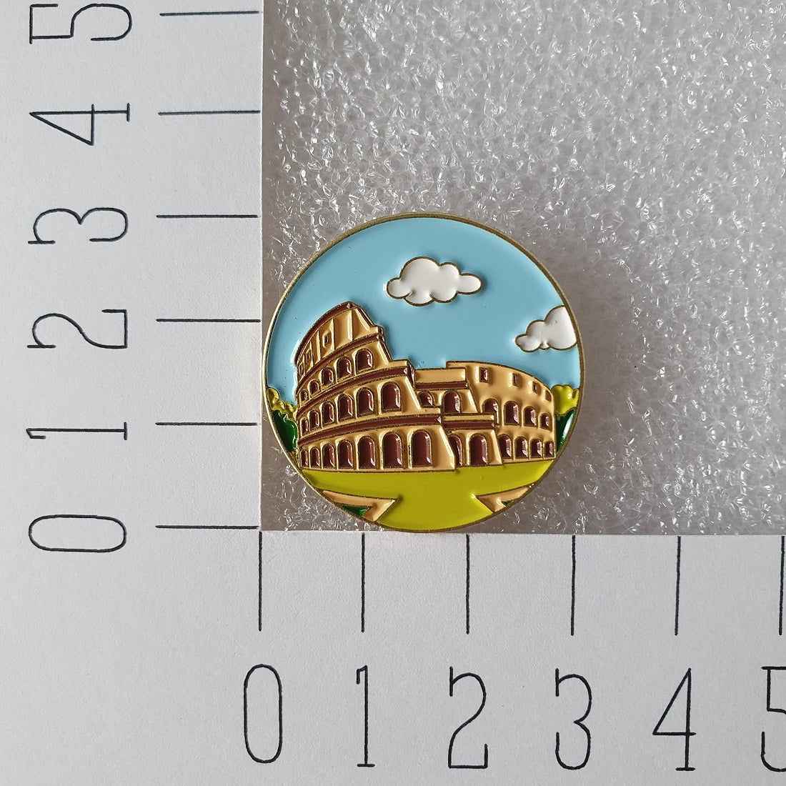 Enamel pin - Gebouw - Colosseum Rome