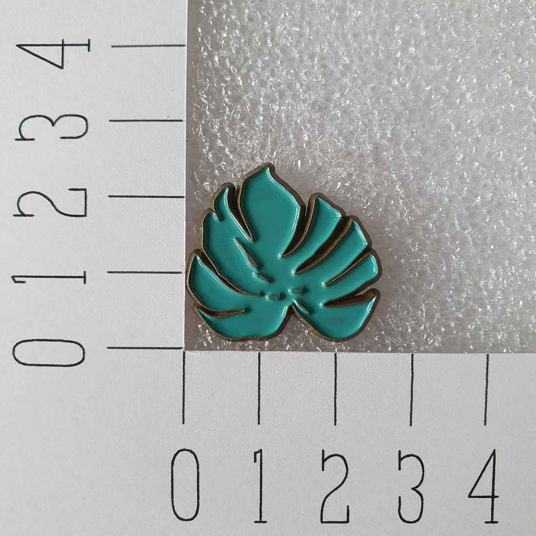 Enamel pin - Groen tropisch blad
