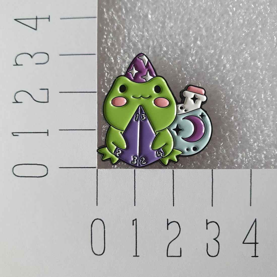 Enamel pin - Kikker met flesje