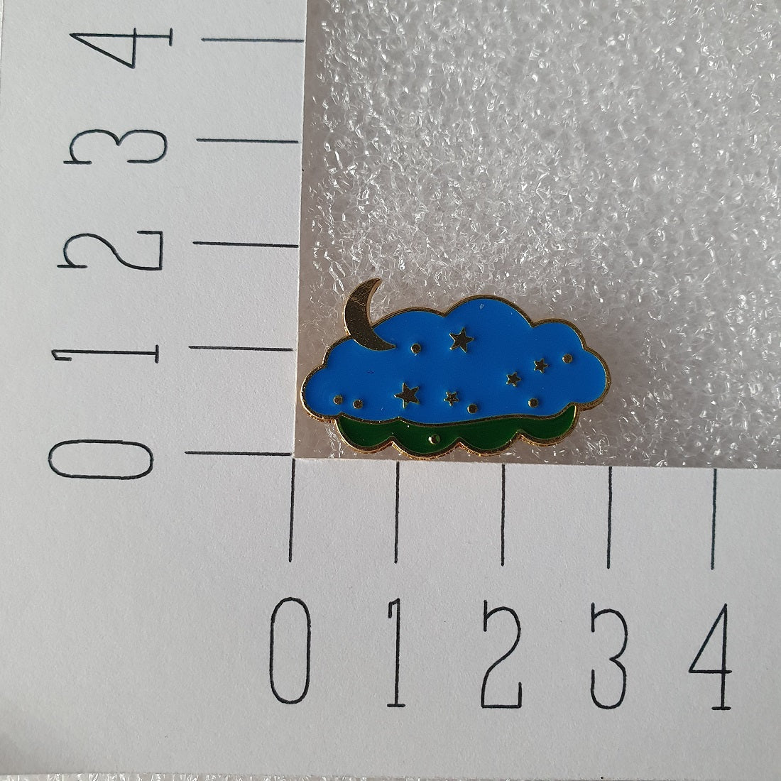 Enamel pin - Landschap in de nacht - Hobby en meer