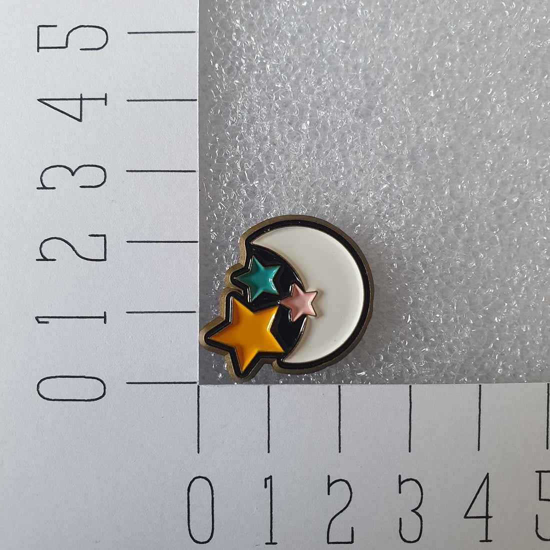 Enamel pin - Maan met sterren