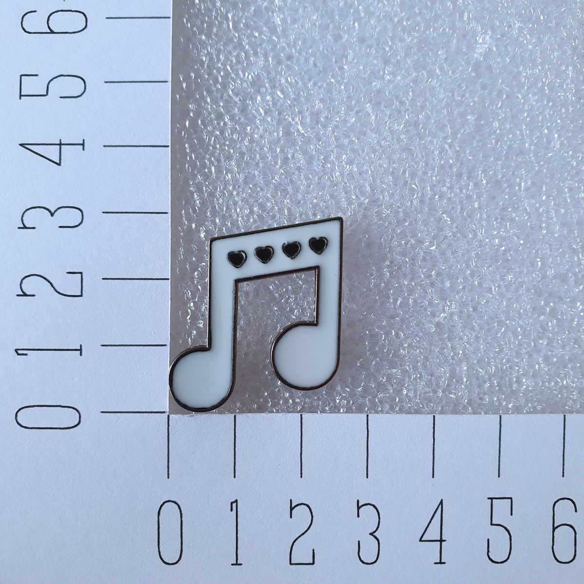 Enamel pin - Muzieknoot