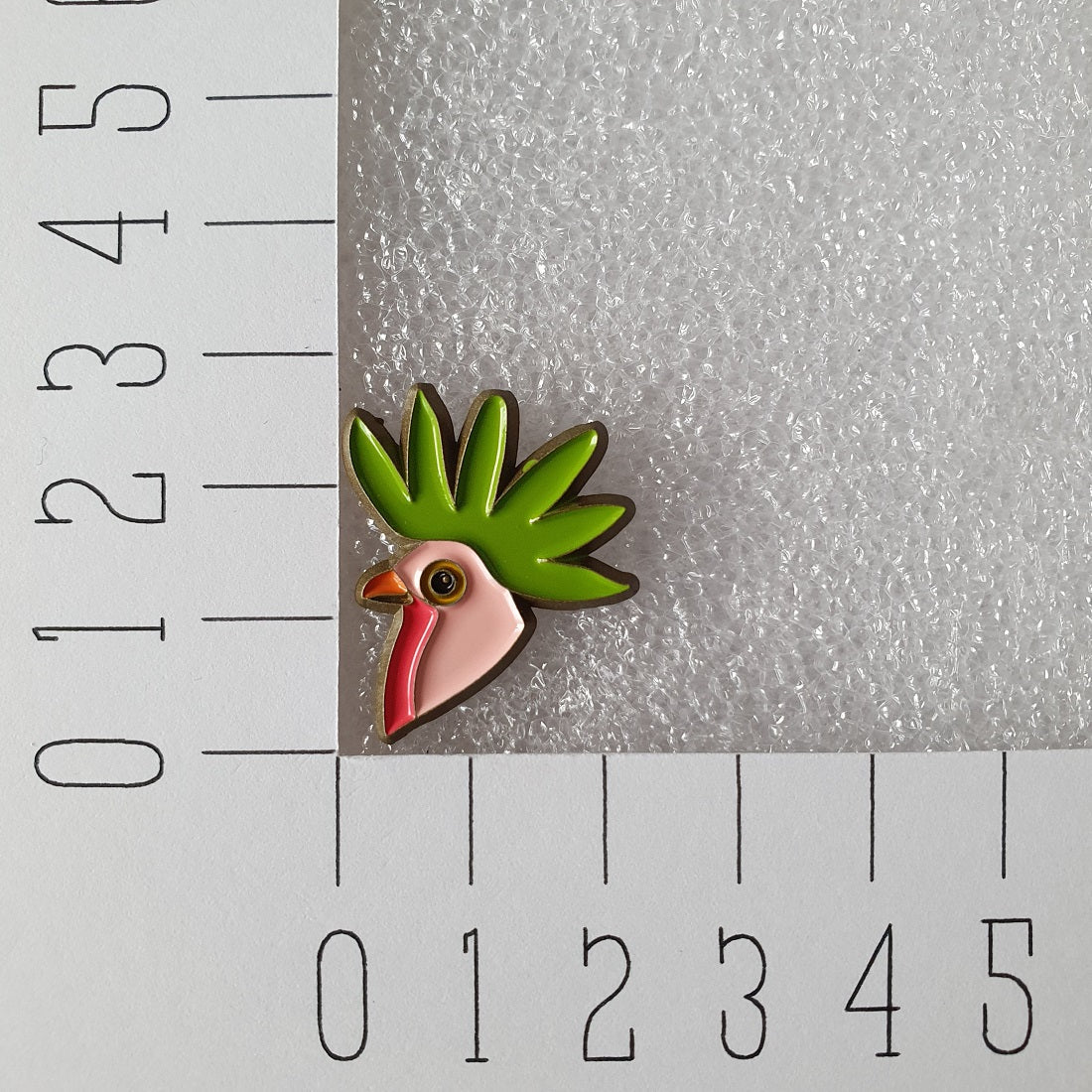 Enamel pin - Papegaai - Hobby en meer