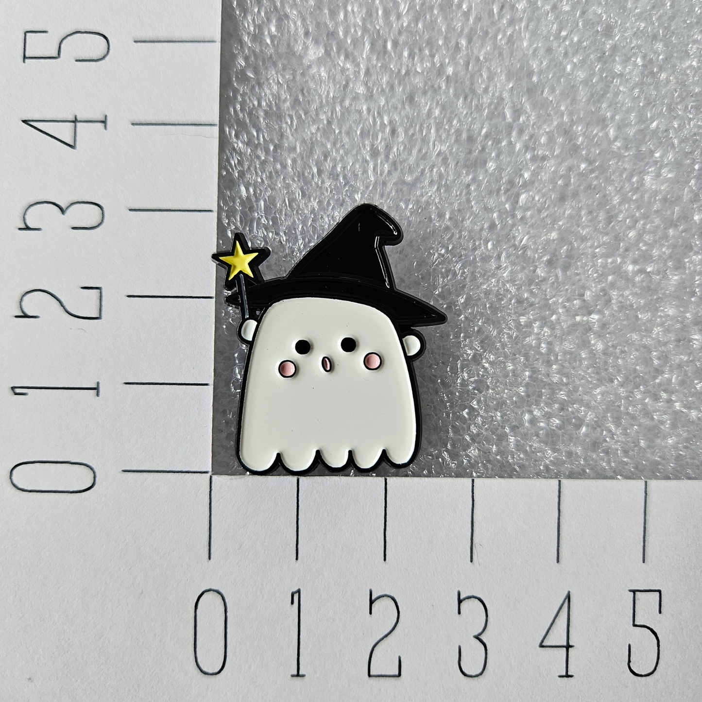 Enamel pin - Spook met hoed en toverstok - Hobby en meer