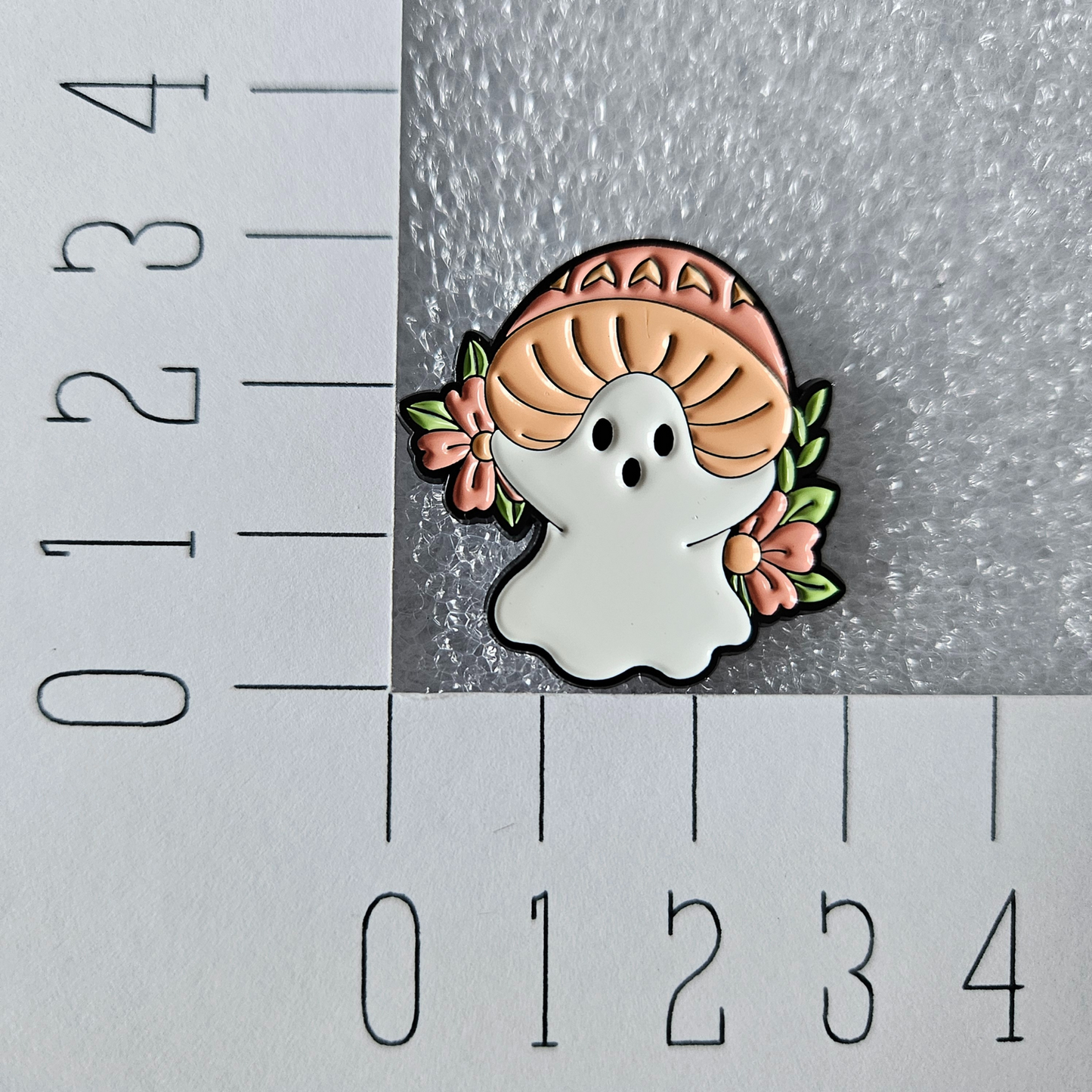 Enamel pin - Spook paddestoel - Hobby en meer