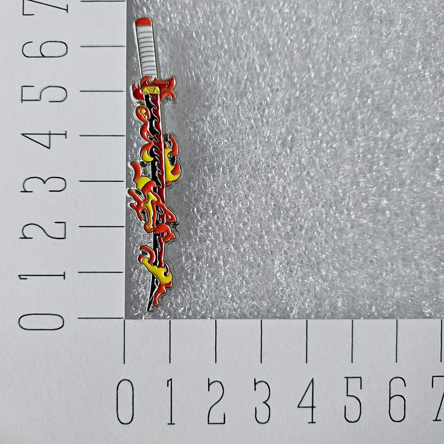 Enamel pin - Vuur zwaard - Hobby en meer