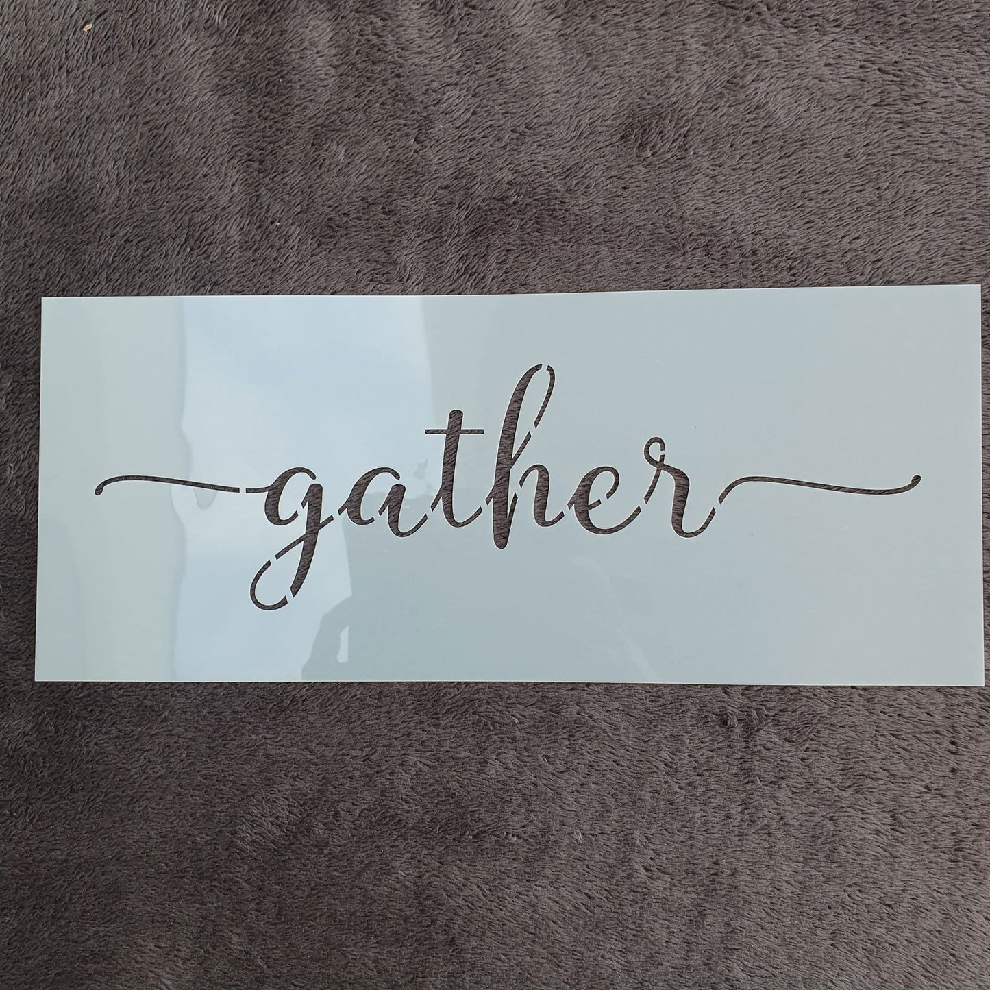 Hobby stencil - Gather - 15 x 36 cm - Hobby en meer