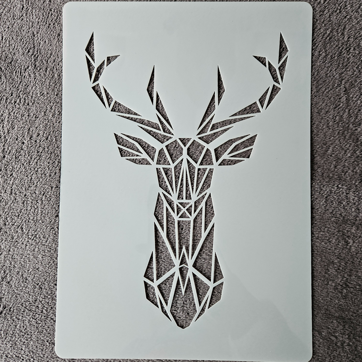 Hobby stencil - Hert - A4 - Hobby en meer
