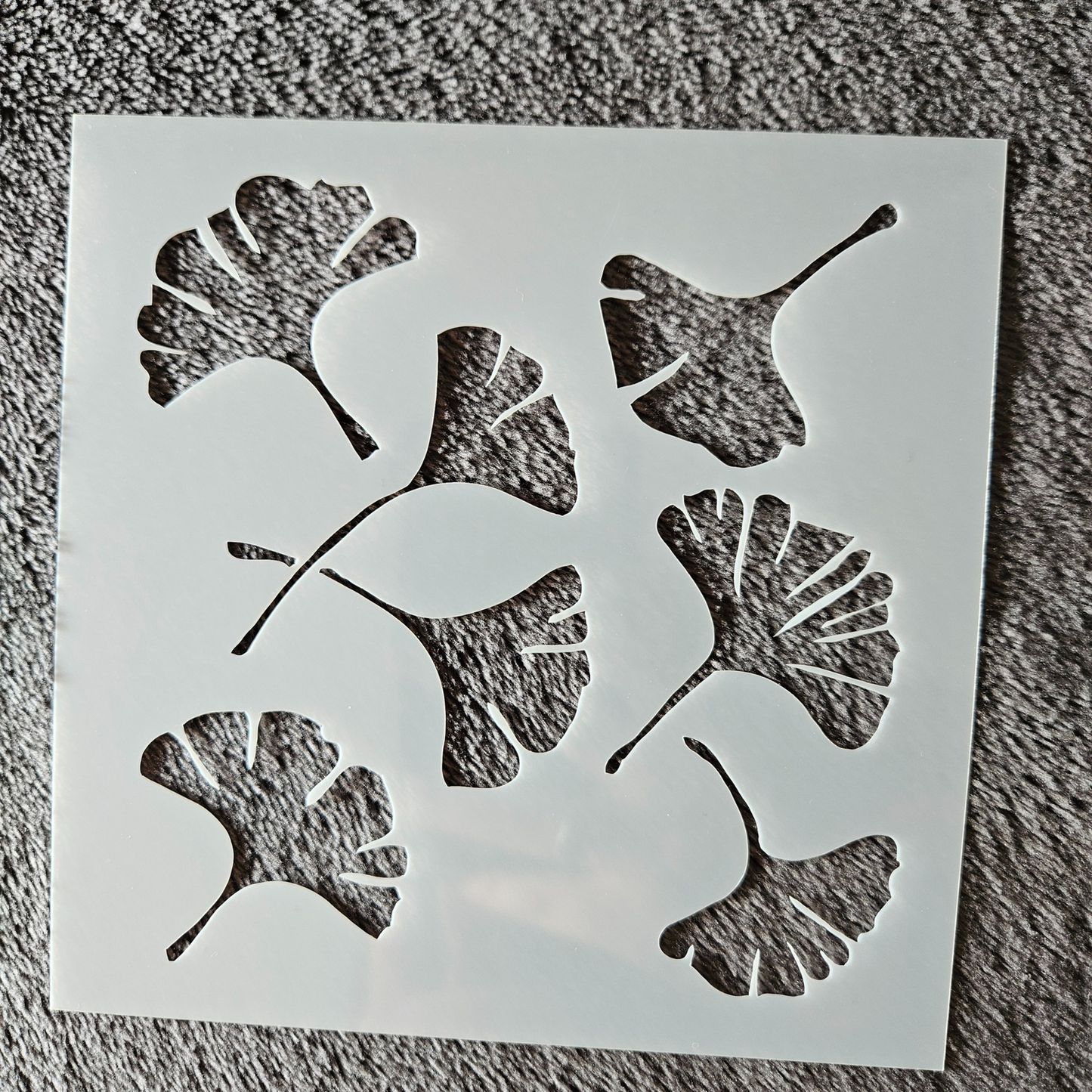 Hobby stencil - Tropische bladeren - 13 x 13 - Hobby en meer